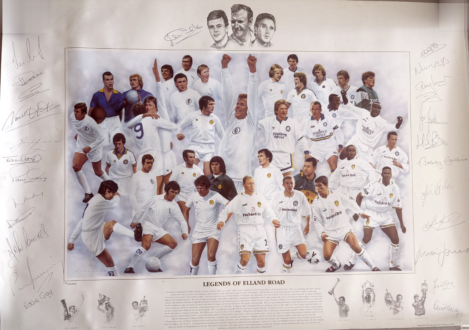 Legends of Elland Road by Simon Smith — Gold edition