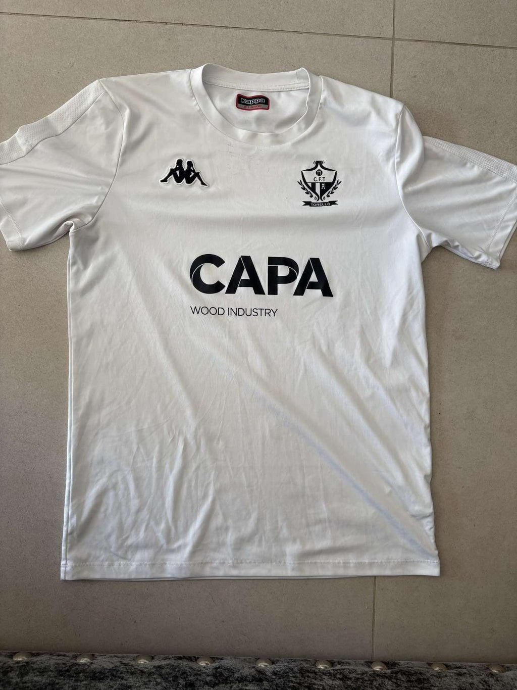 2021/22 FC Torelló home shirt, front, Kappa