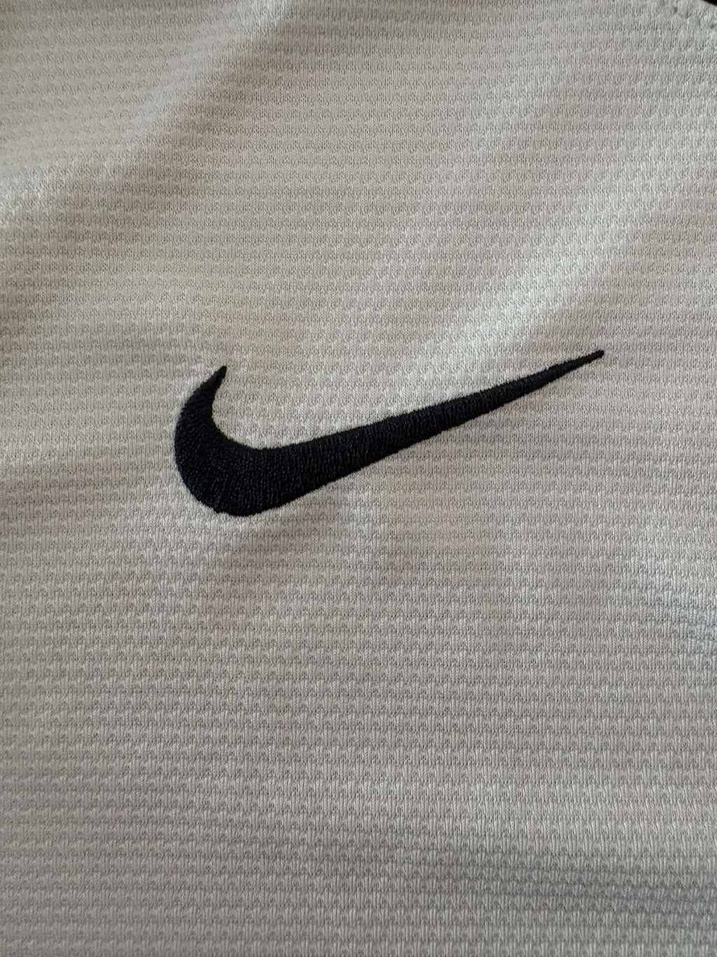 Nike branding on the 2013 England home shirt