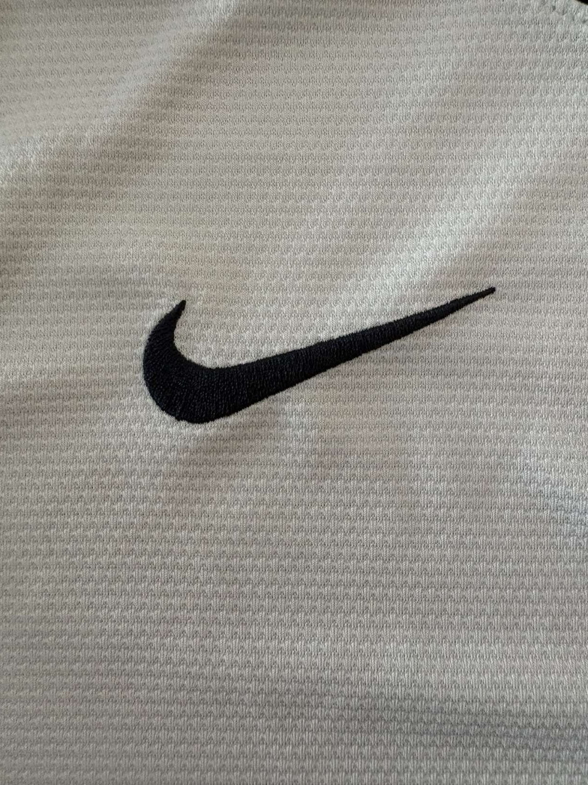 Nike branding on the 2013 England home shirt
