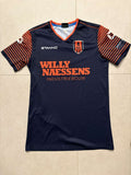 2019/20 RKC Waalwijk away shirt in navy and orange, front, Stanno