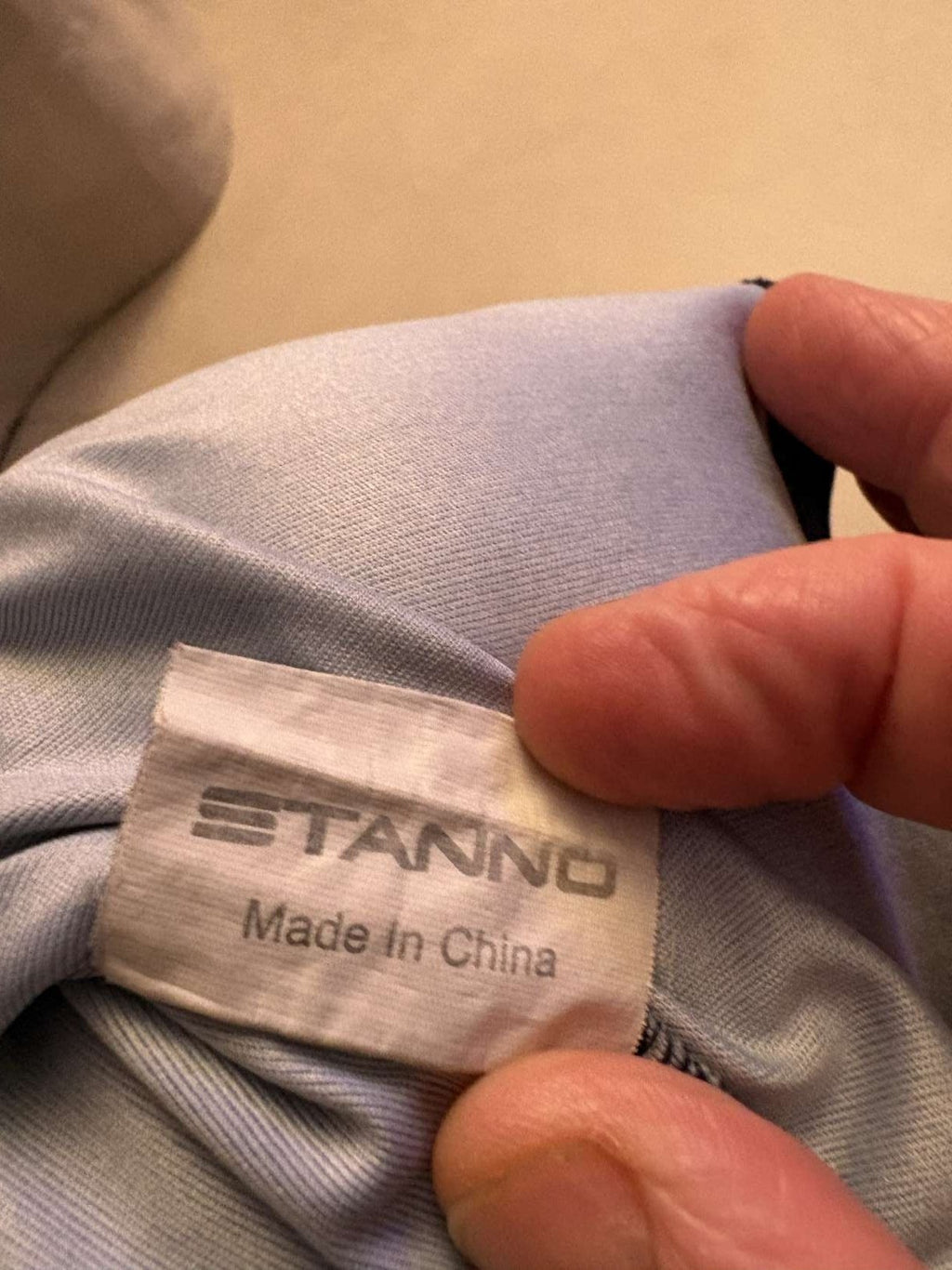 Inner label on the 2019/20 RKC Waalwijk away shirt