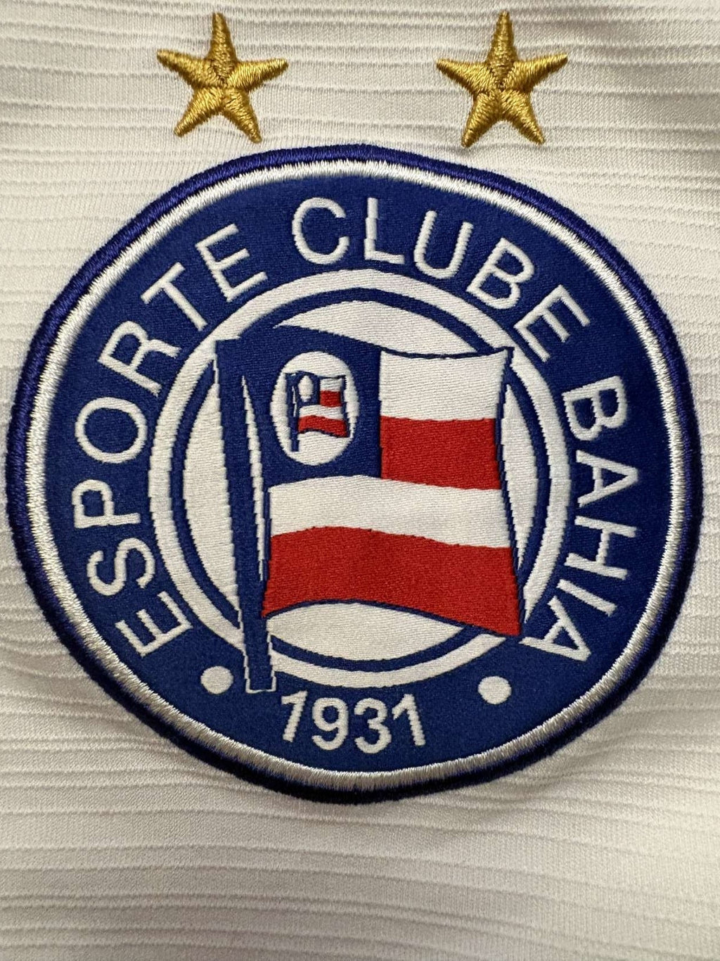 Esporte Clube Bahia crest on the 2022 Esporte Clube Bahia special edition shirt