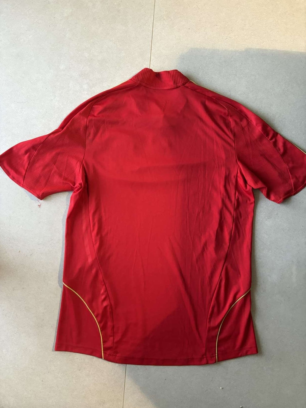 2008 Spain home shirt, back