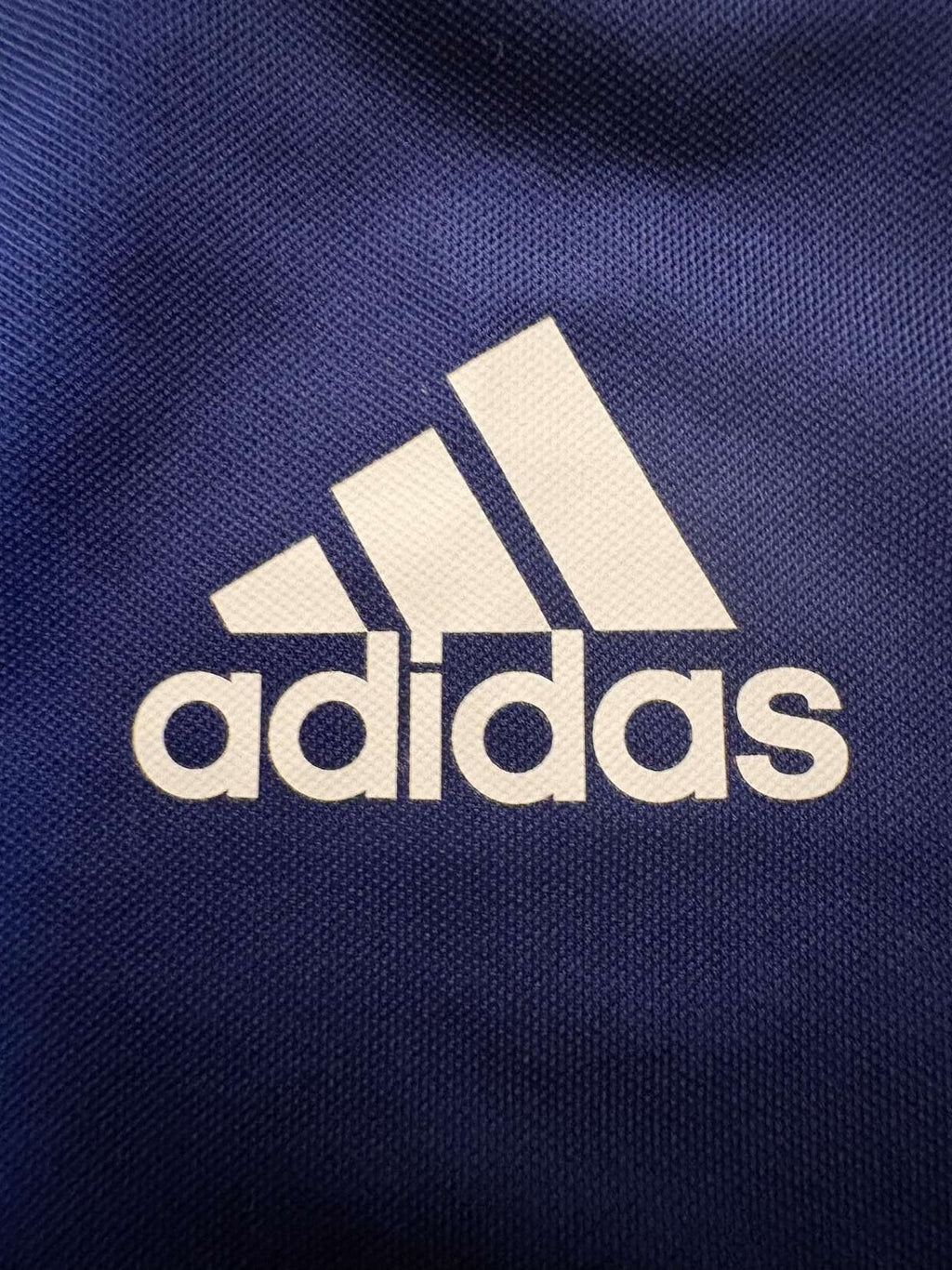 adidas logo on the 2010 France home shirt