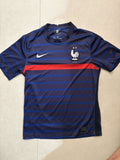 2020 France home shirt in blue, front, Nike