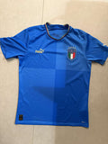 2022 Italy home shirt in blue, front, Puma
