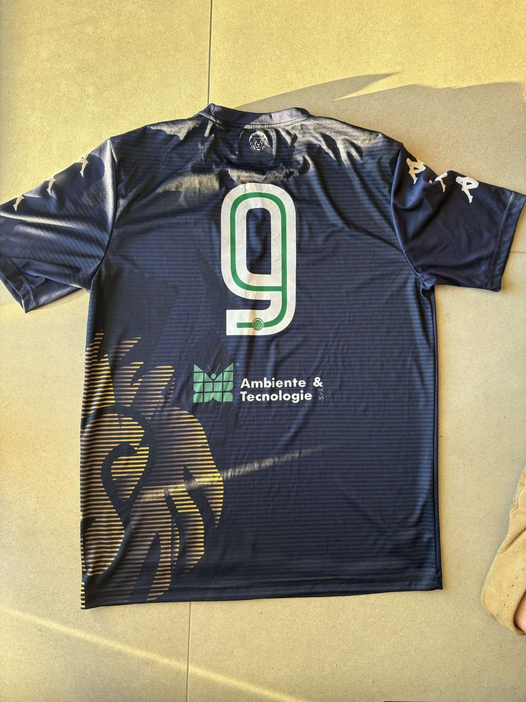 2019/20 USD Bitonto third shirt, back