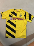 2014/15 Borussia Dortmund home shirt, front, Puma with Evonik sponsor