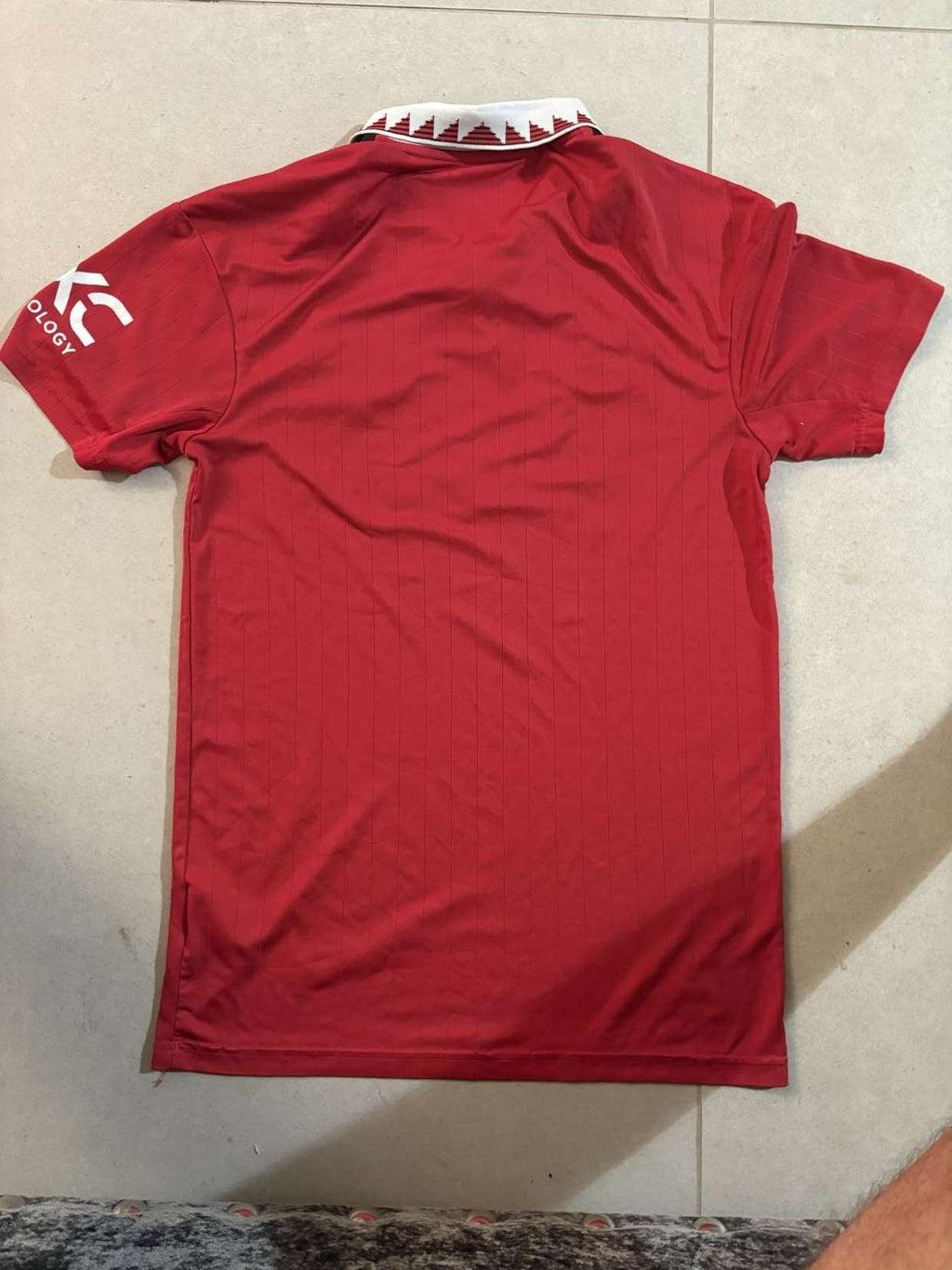 2022/23 Manchester United home shirt, back