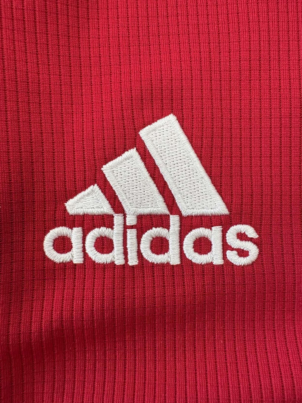 adidas branding on the 2020/21 Ajax home shirt