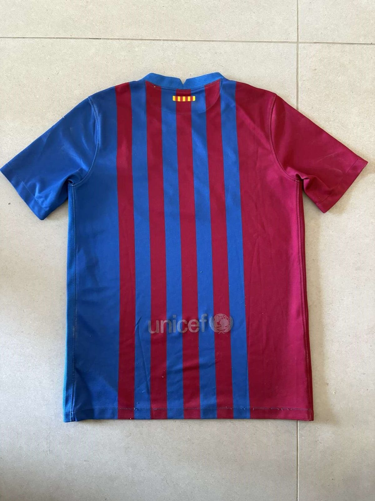 2021/22 Barcelona home shirt, back