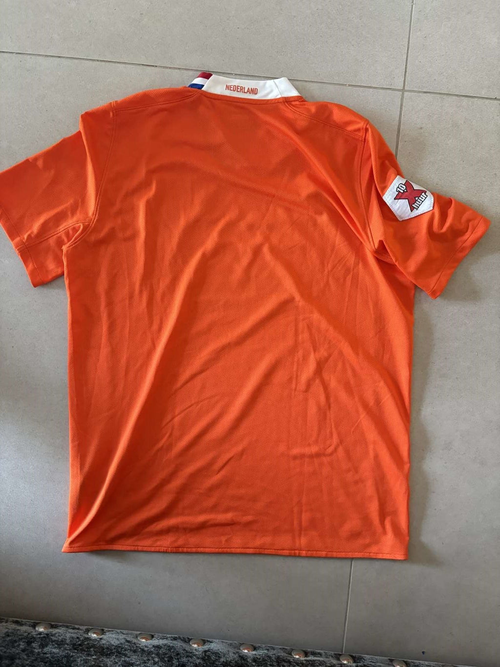 2008 Holland home shirt, back