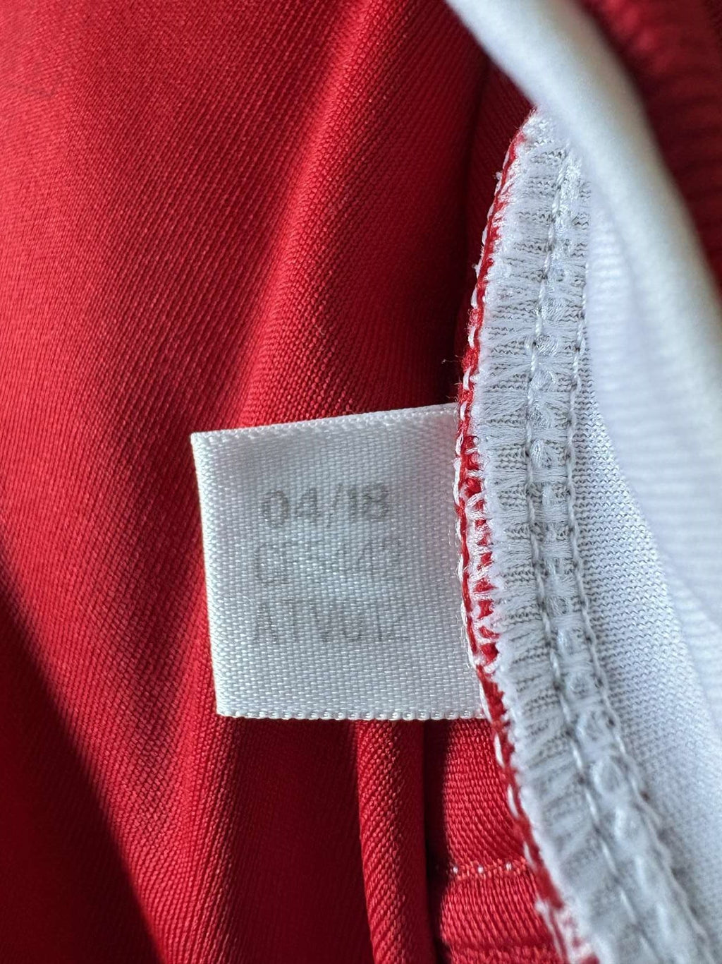 Inner label showing adidas product code CF5442