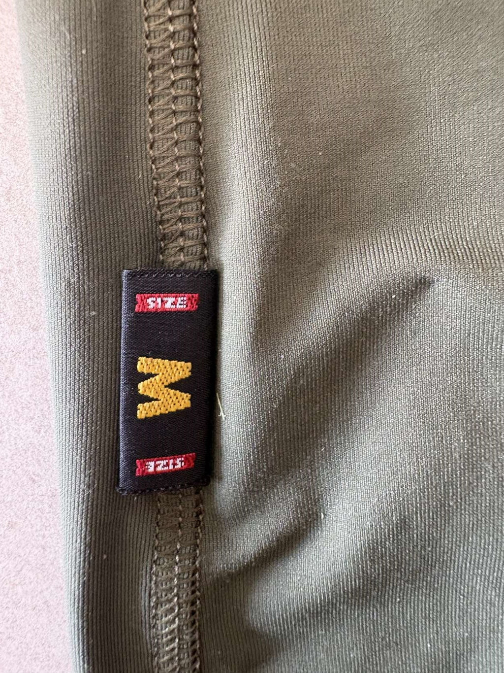Size label on the 2010/11 Torino goalkeeper shirt