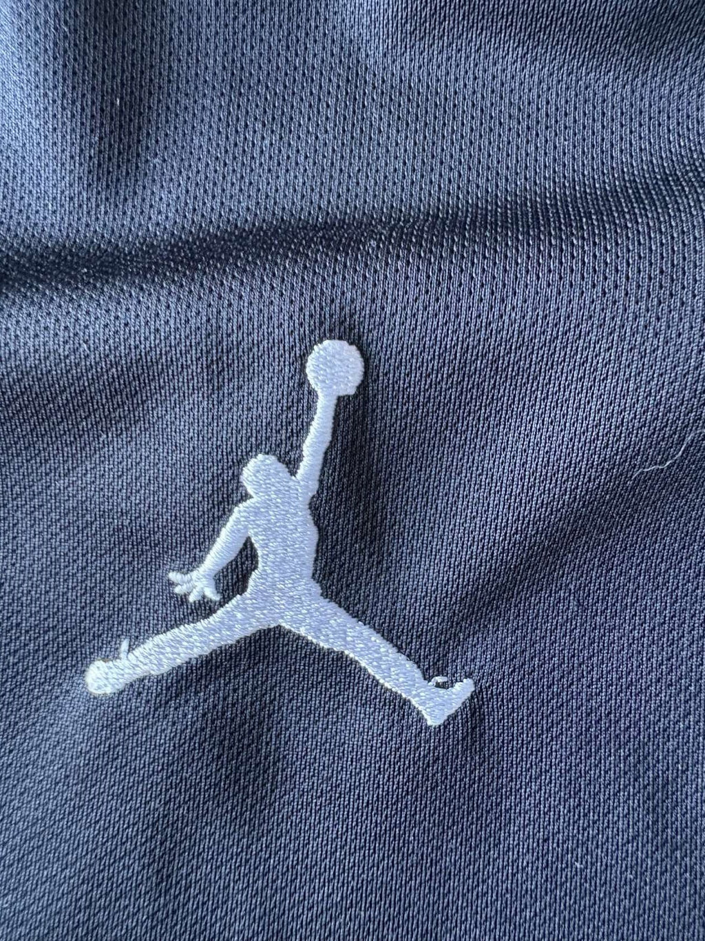Jordan logo on the 2018/19 Paris Saint-Germain Champions League shirt