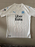 2019/20 Marseille home shirt, front, Puma with Uber Eats sponsor
