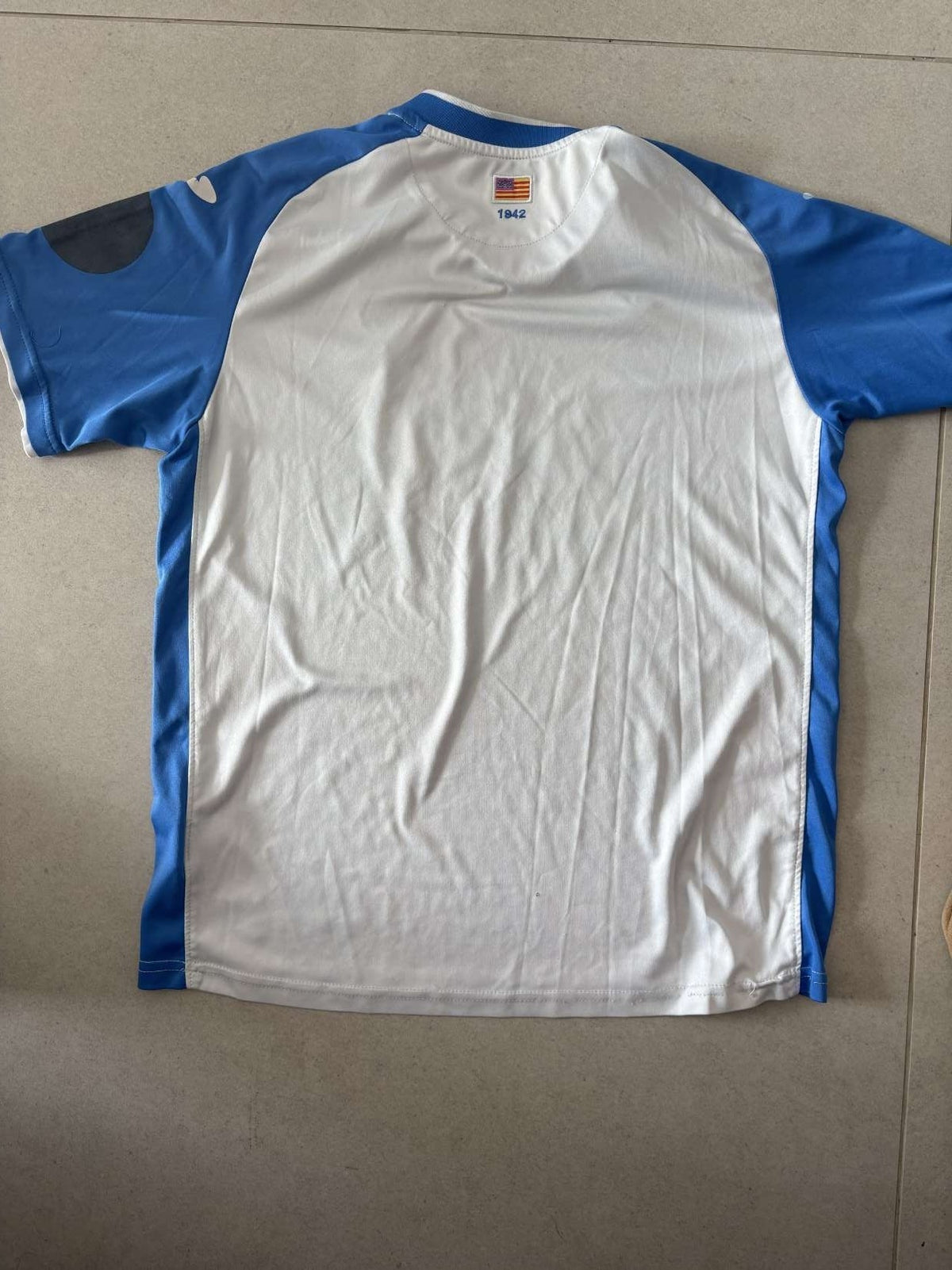 2018/19 Atletico Baleares home shirt, back view