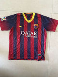 2013/14 Barcelona home shirt, front, Nike