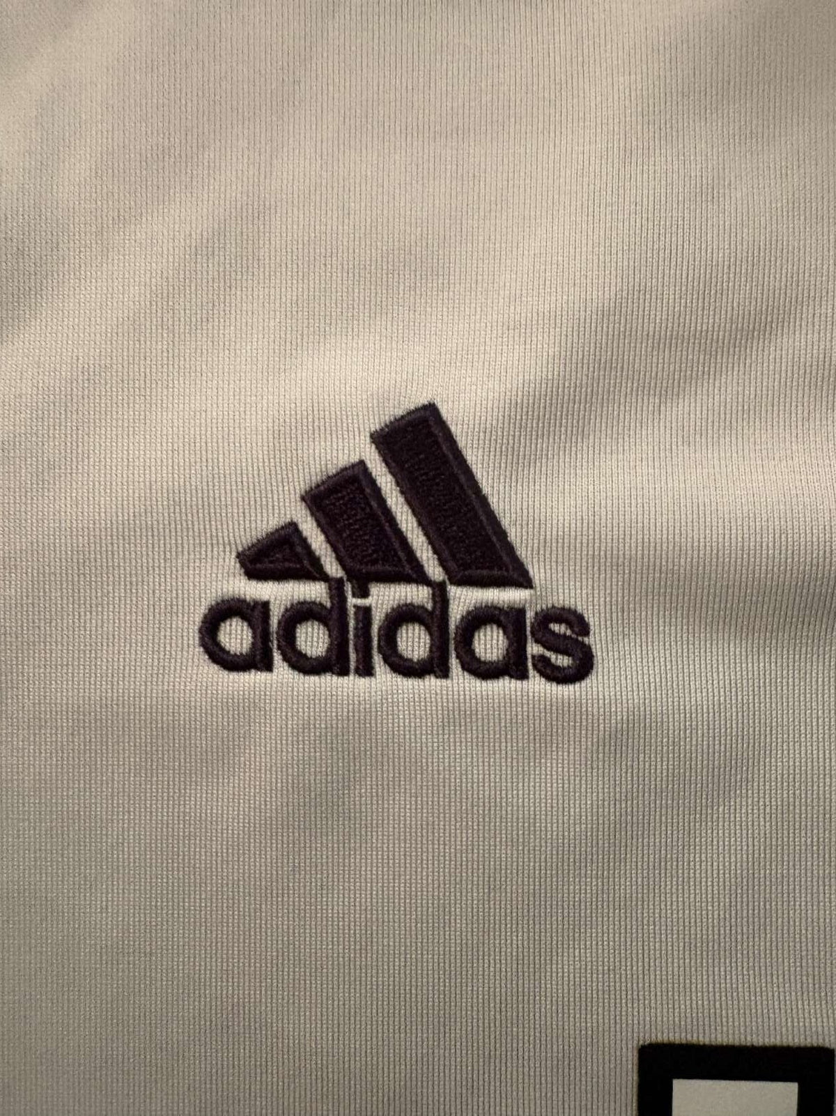 adidas branding on the 2019/20 Juventus home shirt