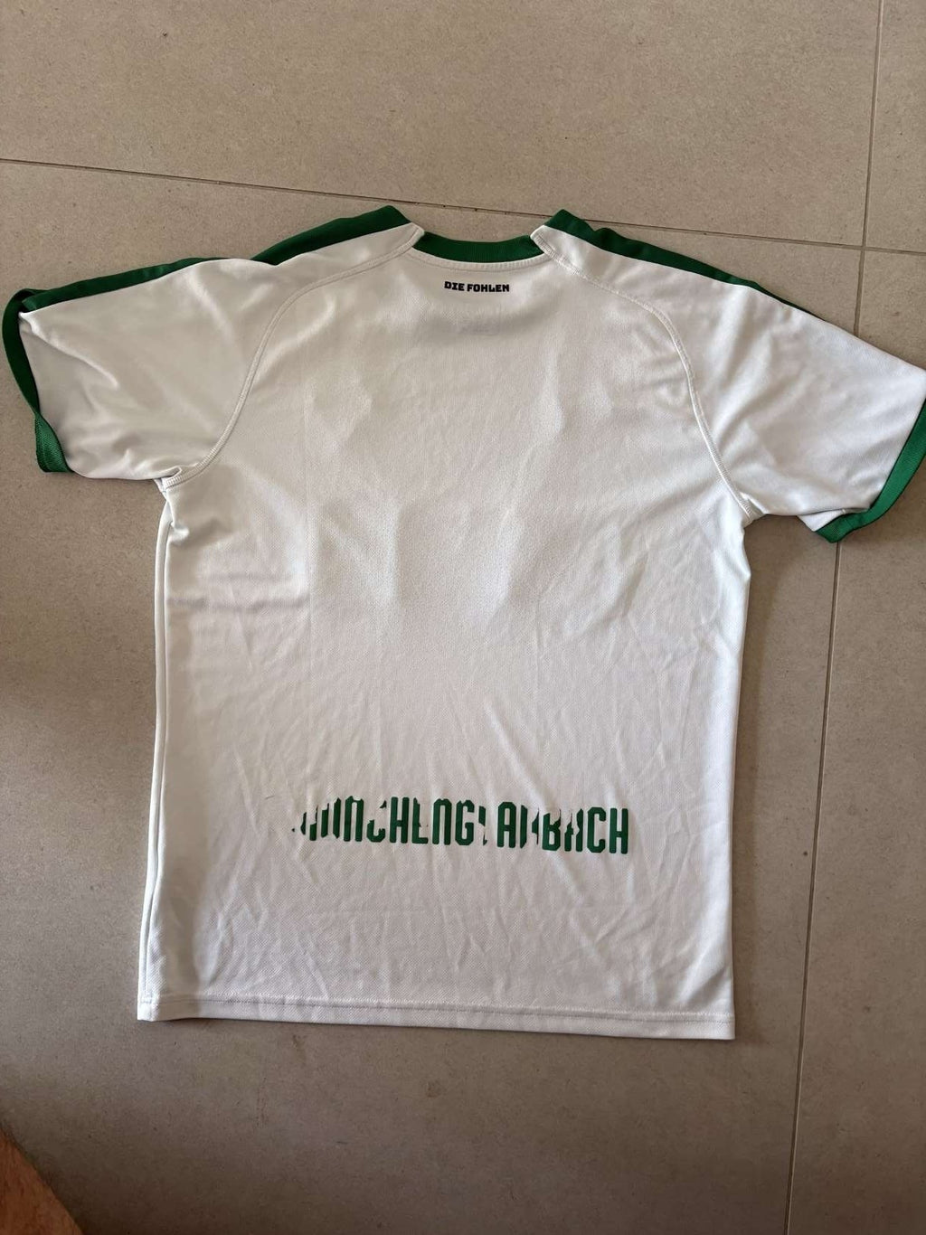 2018/19 Borussia Monchengladbach home shirt, back view