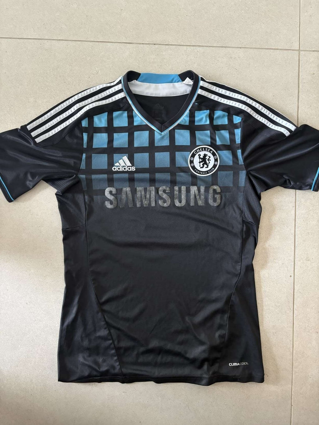 2011/12 Chelsea away shirt, front, adidas with Samsung sponsor