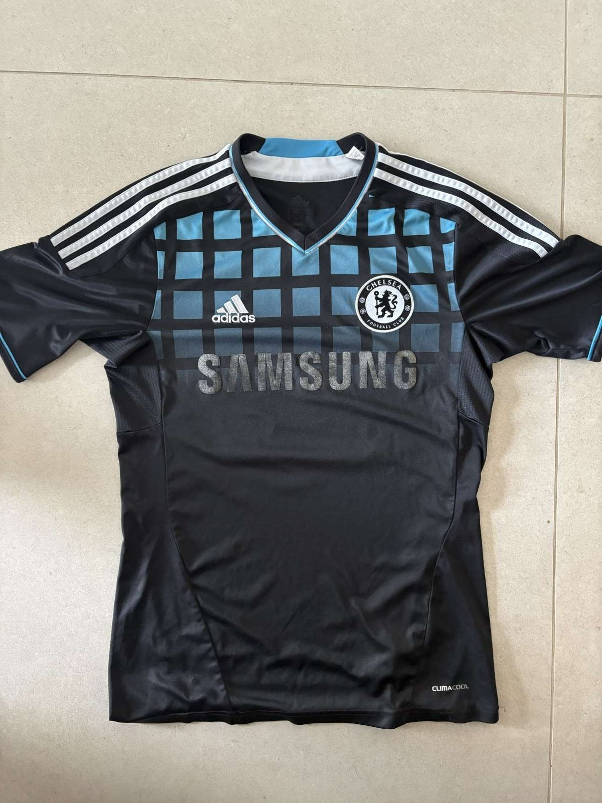 2011/12 Chelsea away shirt, front, adidas with Samsung sponsor