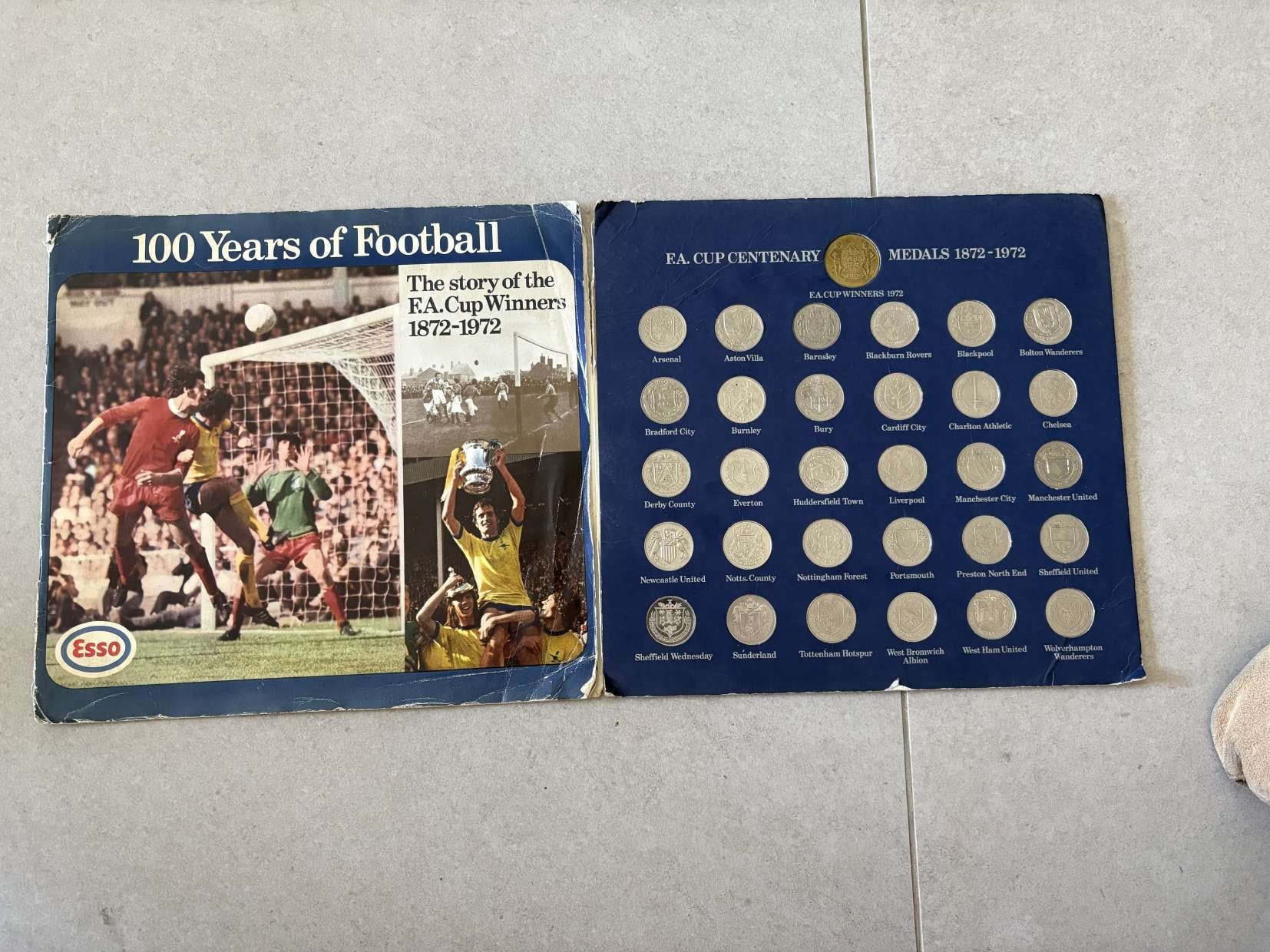 The Esso booklet — 100 Years of Football