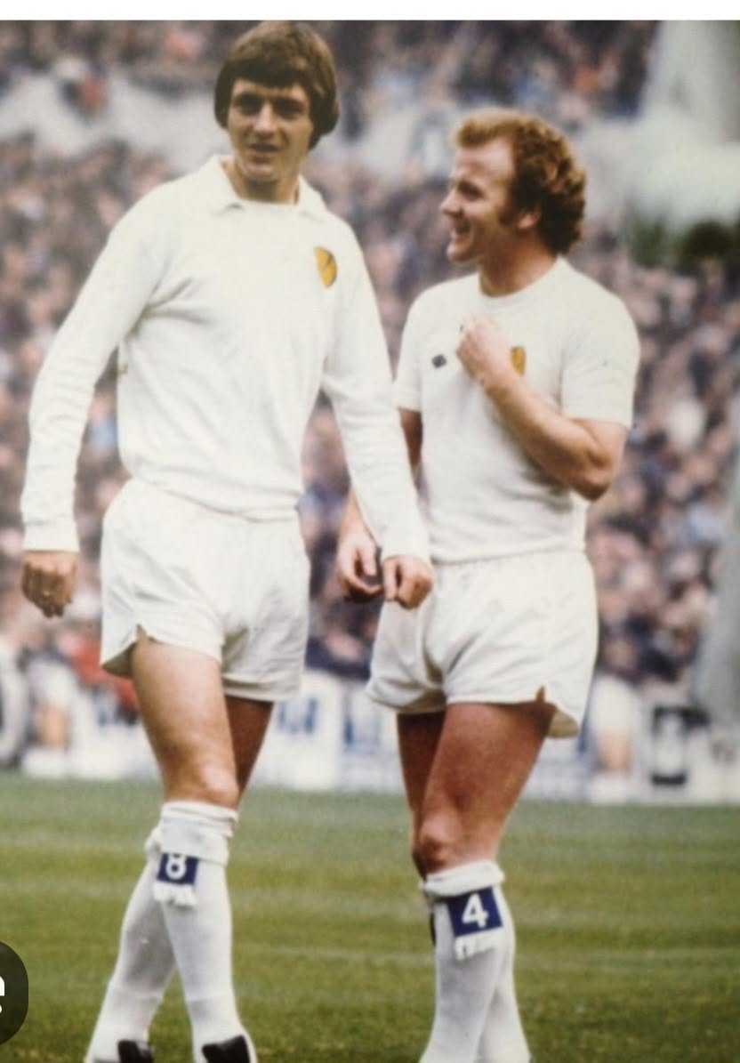 Leeds United sock tags from the Revie era